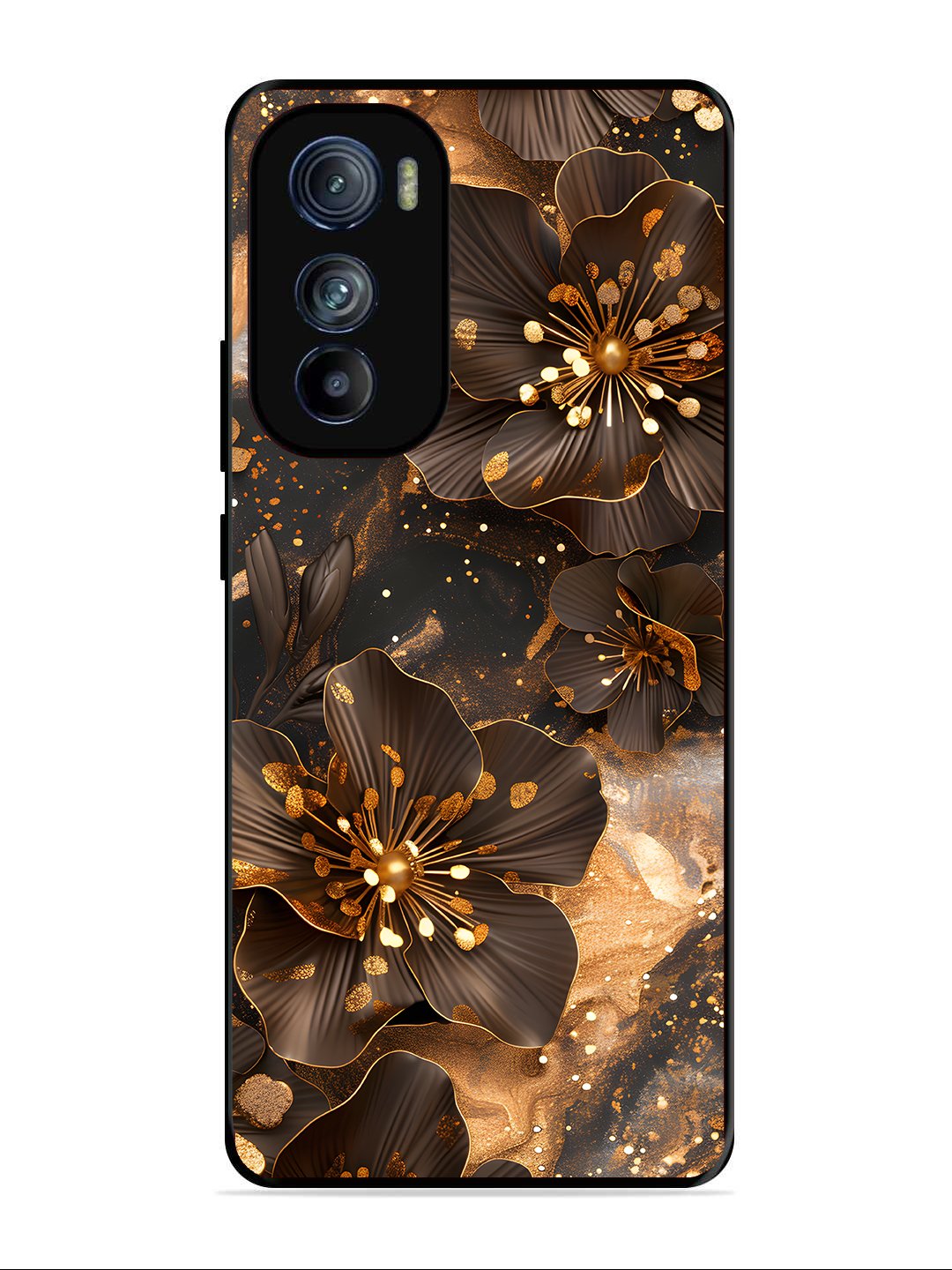 Motorola Moto Edge 30 Golden Flowars