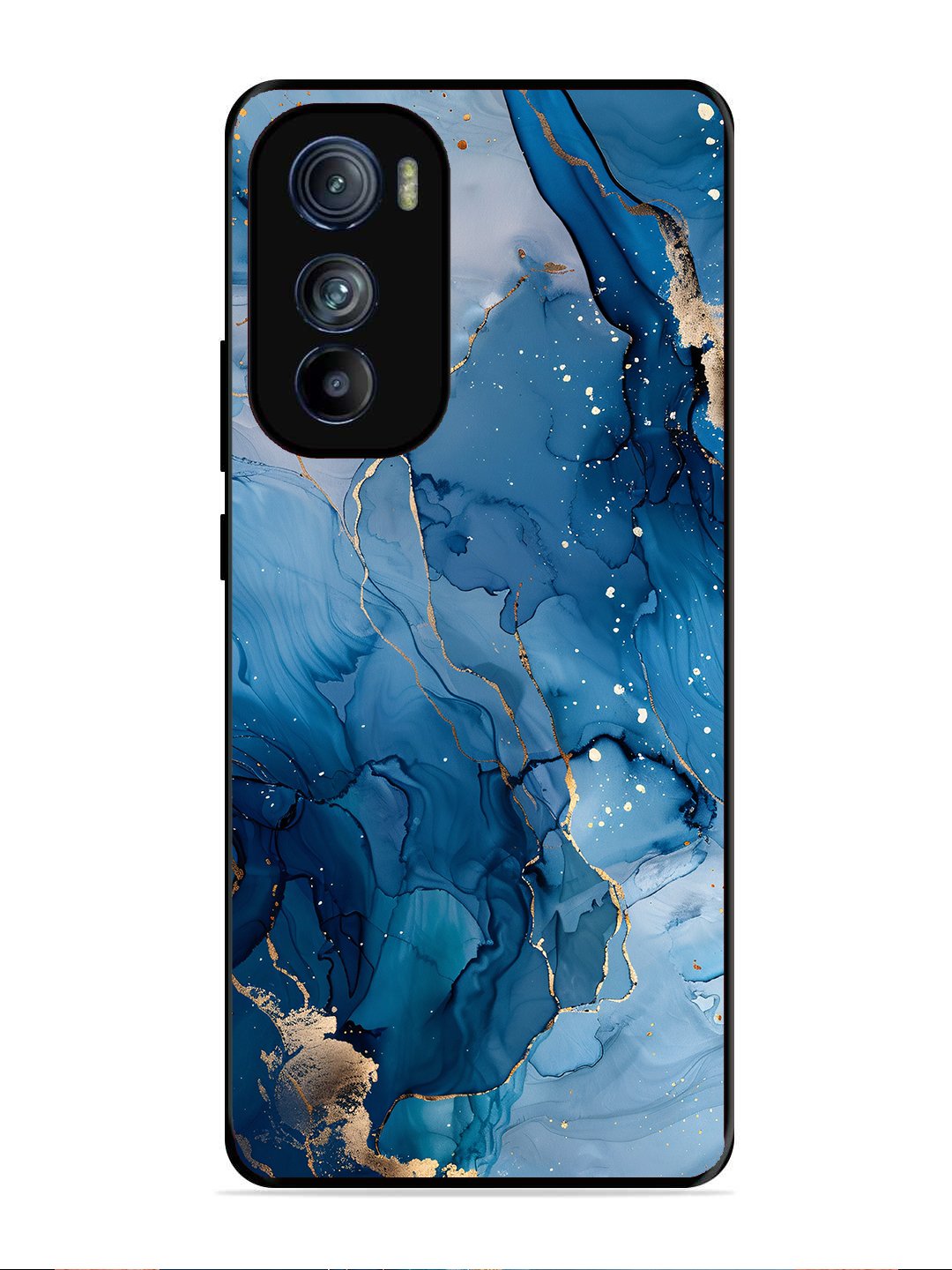 Motorola Moto Edge 30 Oceanic Pattern with Golden Sprinkles