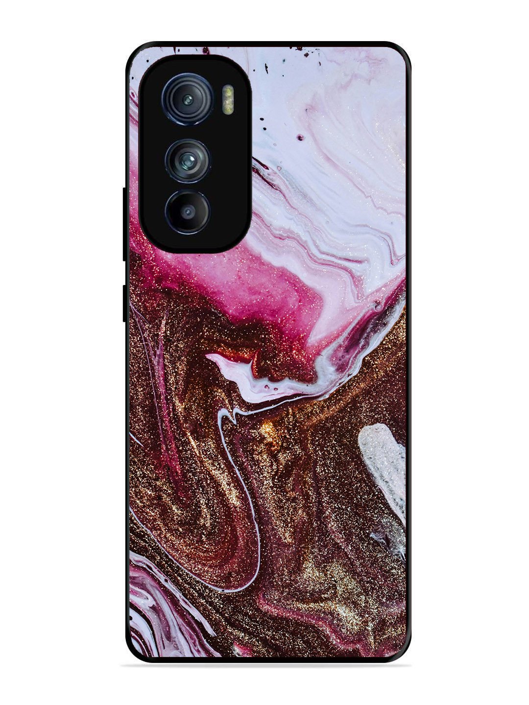 Motorola Moto Edge 30 Elegant Rose & Gold Marble