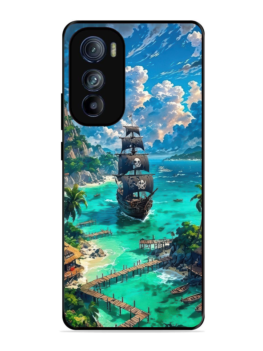 Motorola Moto Edge 30 Pirate Ship Island