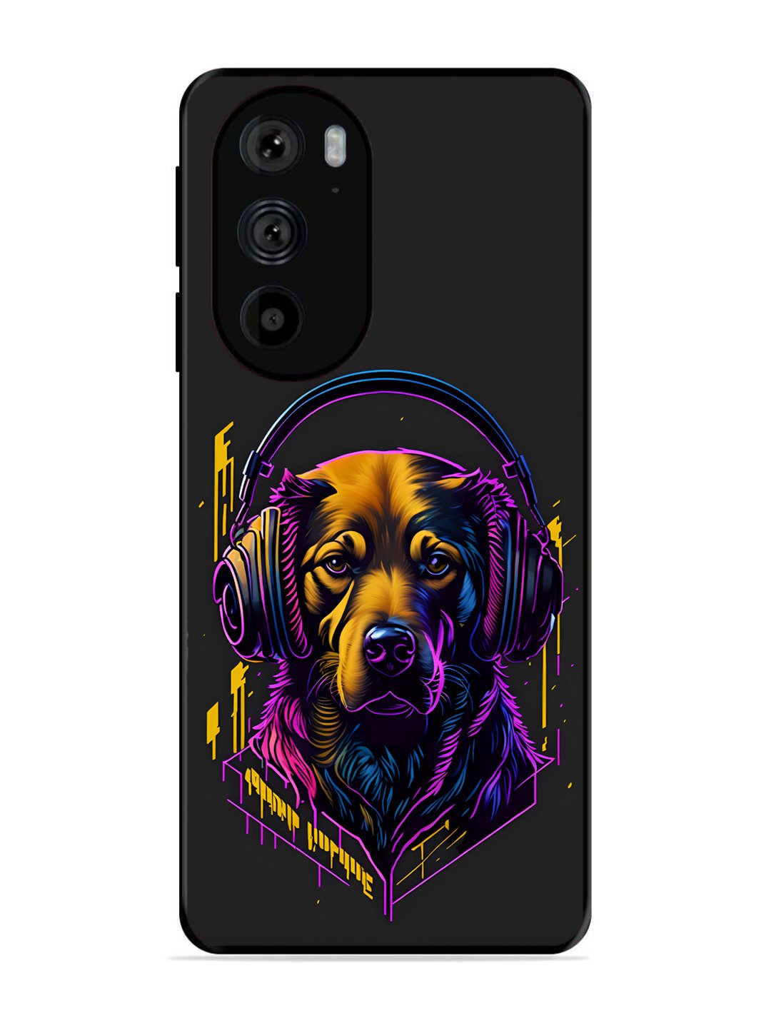 Motorola Moto Edge 30 Pro Music Lover Dog