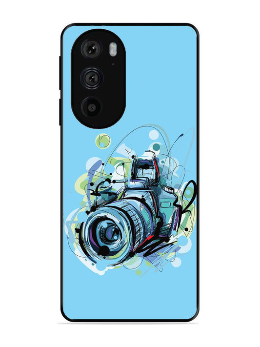 Motorola Moto Edge 30 Pro Camera Blue Background