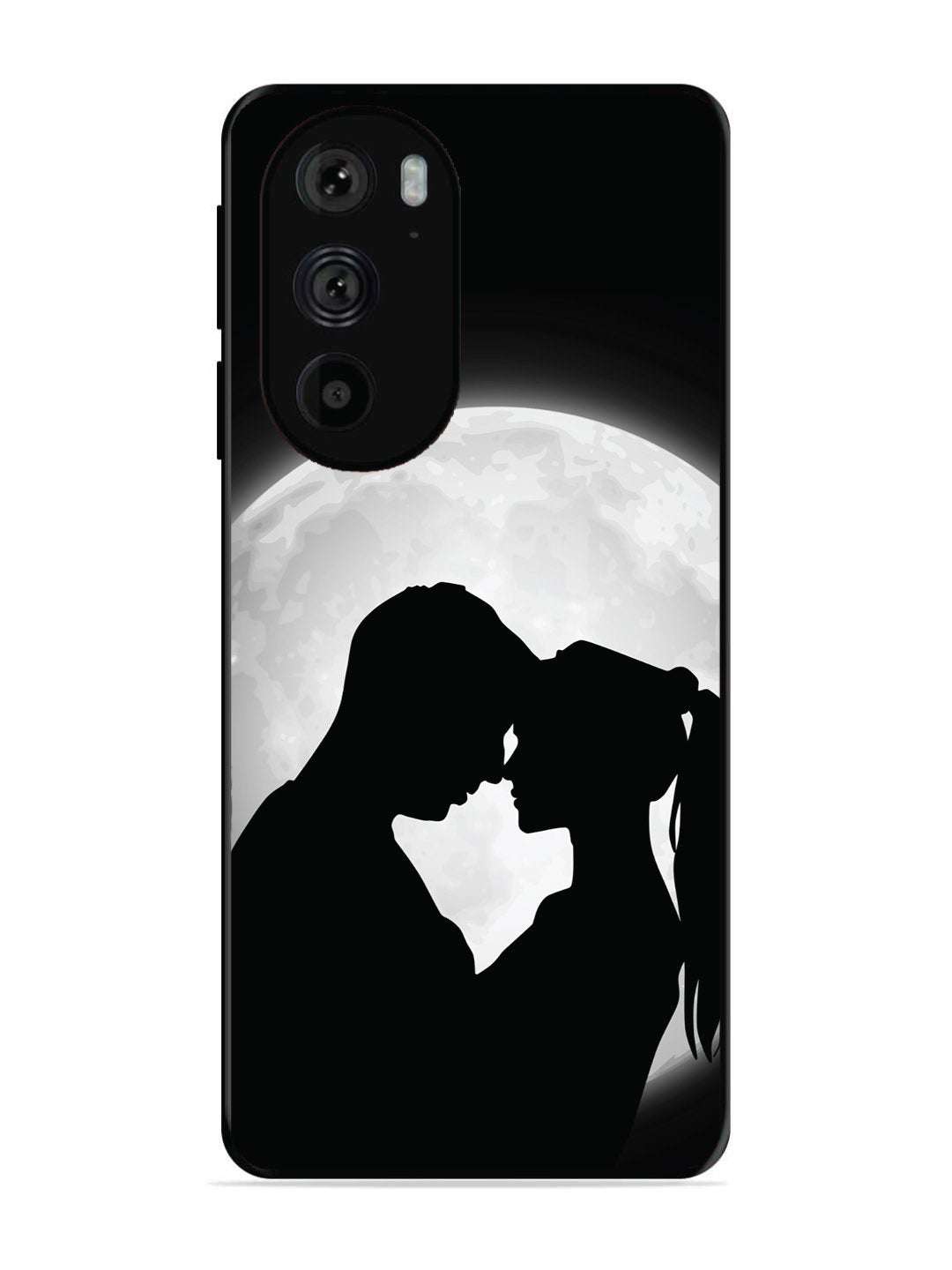 Motorola Moto Edge 30 Pro Couple on Moon