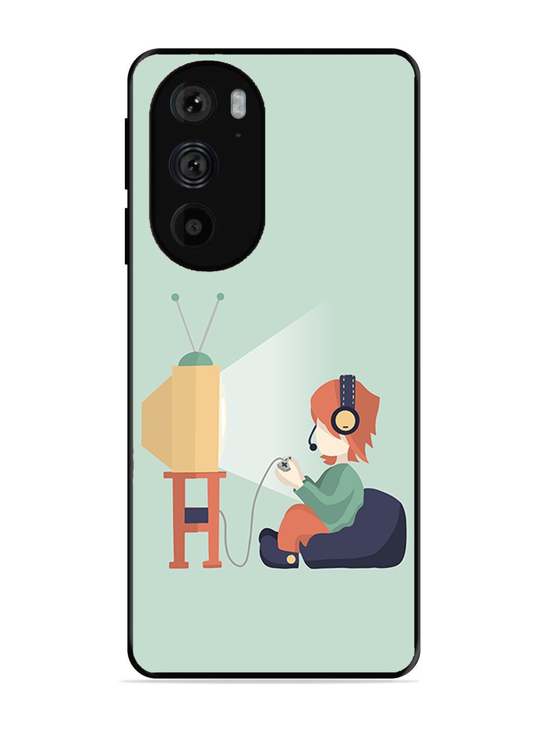Motorola Moto Edge 30 Pro Kid Playing Game