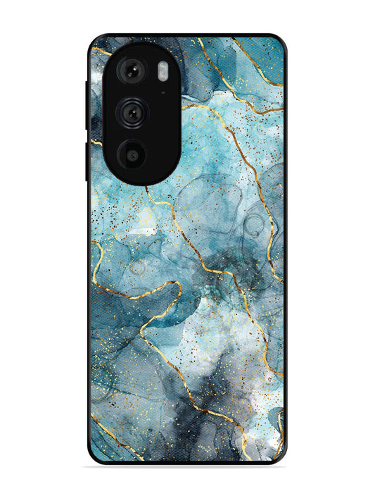 Motorola Moto Edge 30 Pro Oceanic Golden Strip Marble