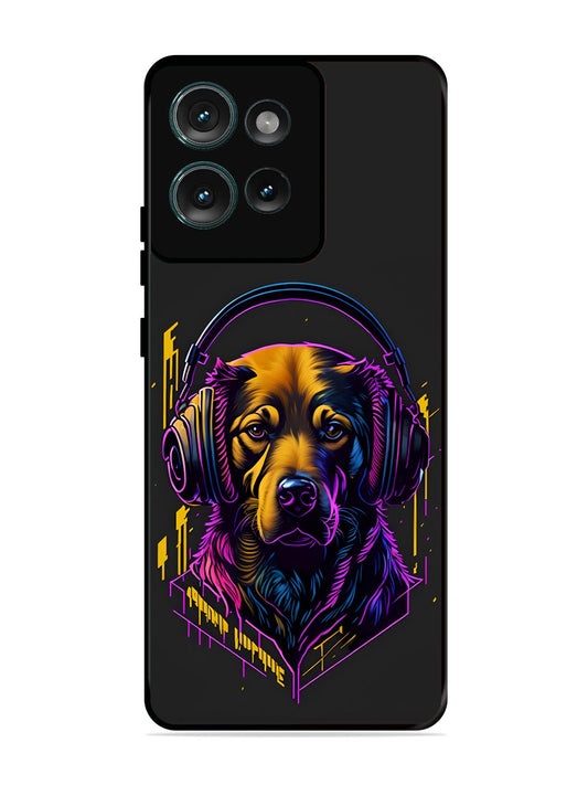 Motorola Edge 50 Music Lover Dog