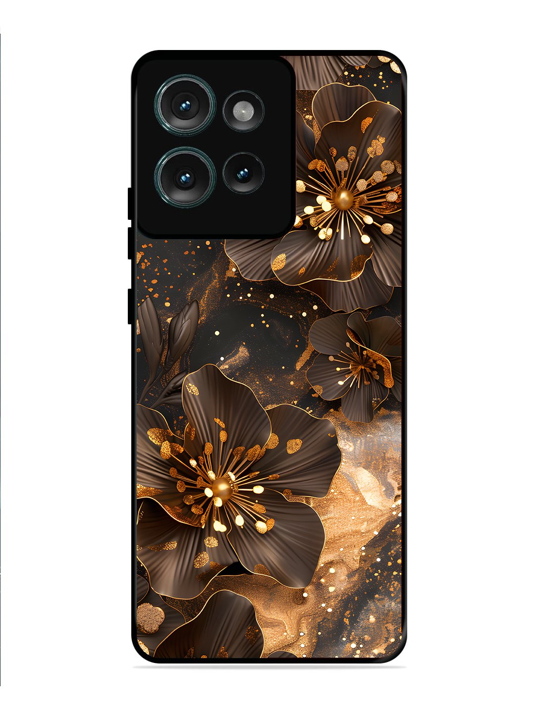 Motorola Edge 50 Golden Flowars