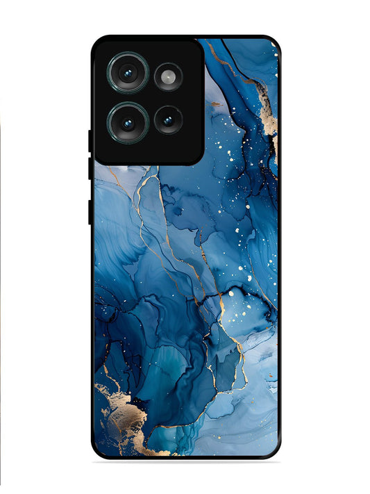 Motorola Edge 50 Oceanic Pattern with Golden Sprinkles