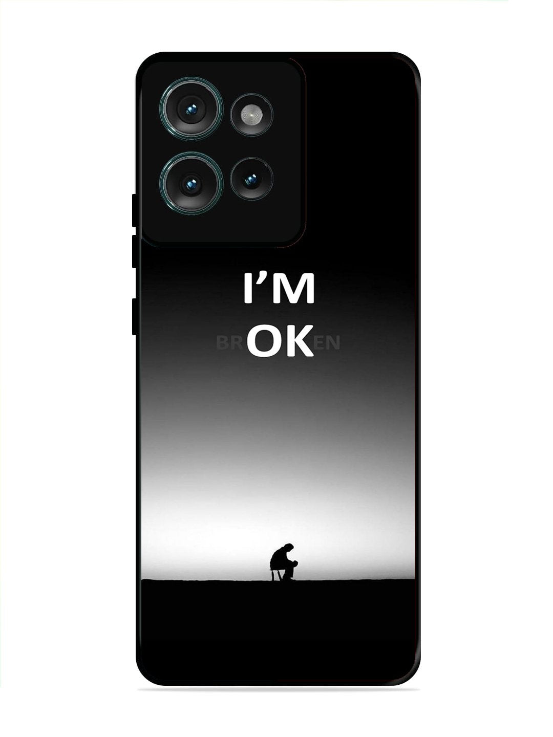 Motorola Edge 50 I'm Broken A man on Chair Alone