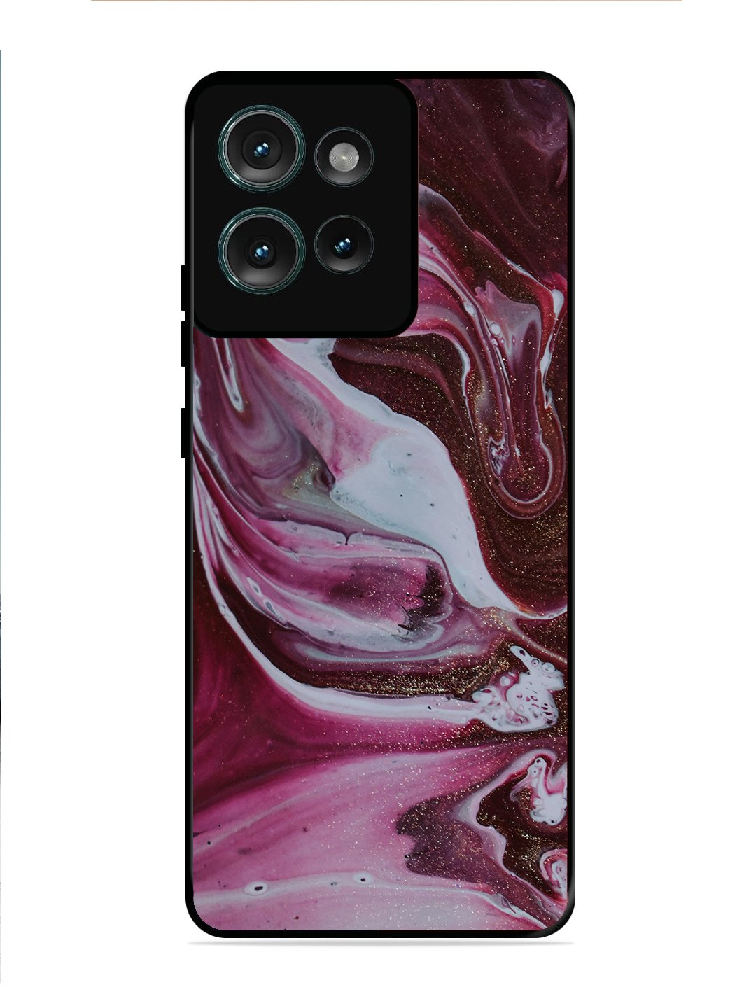 Motorola Edge 50 Pink And Golden Marble