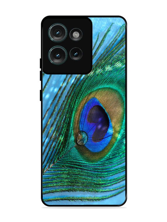 Motorola Edge 50 A drop on Peacock Feather