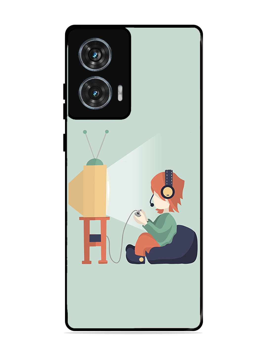 Motorola Edge 50 Fusion Kid Playing Game