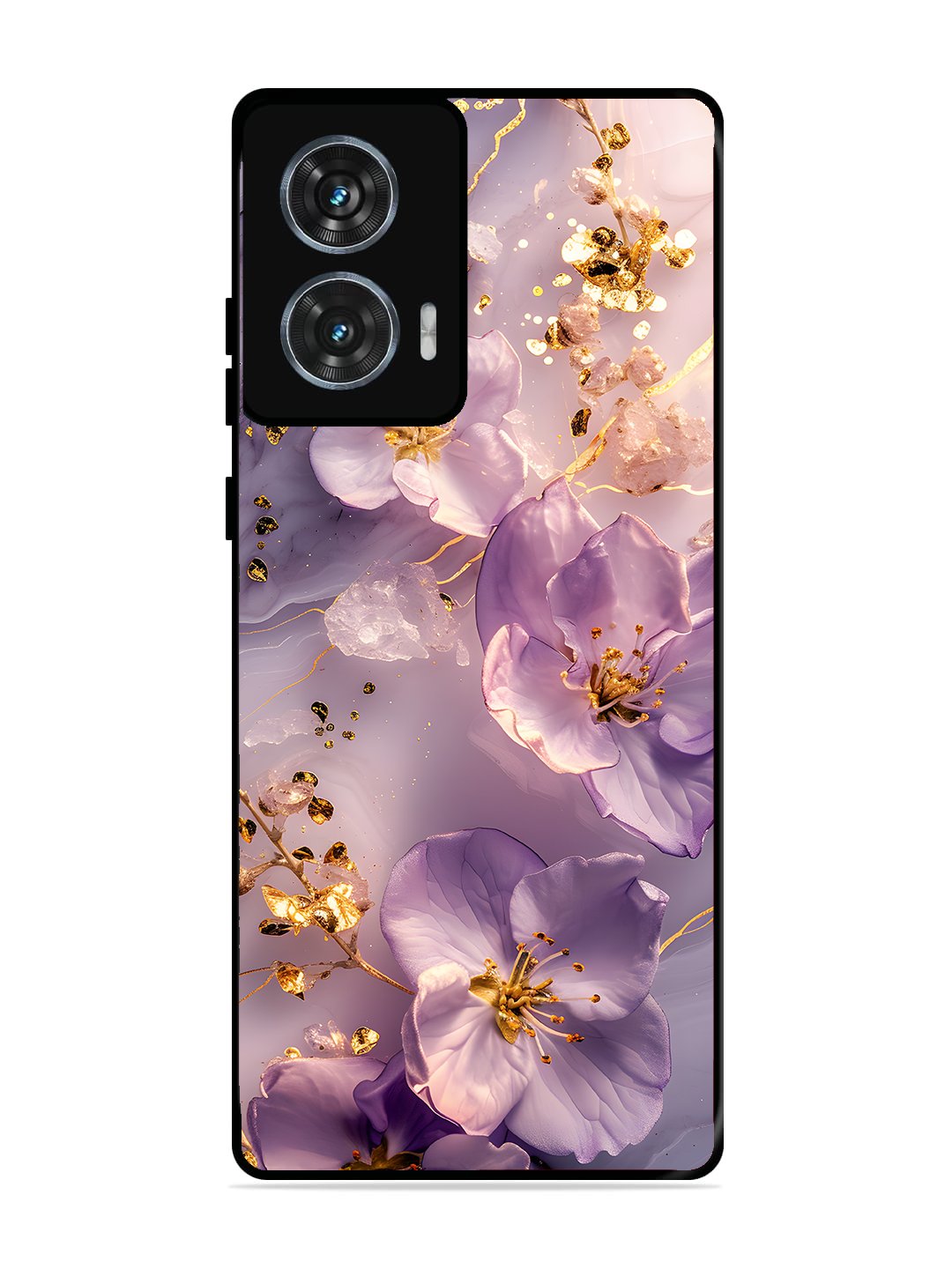 Motorola Moto G85 Orchid with Golden Safron