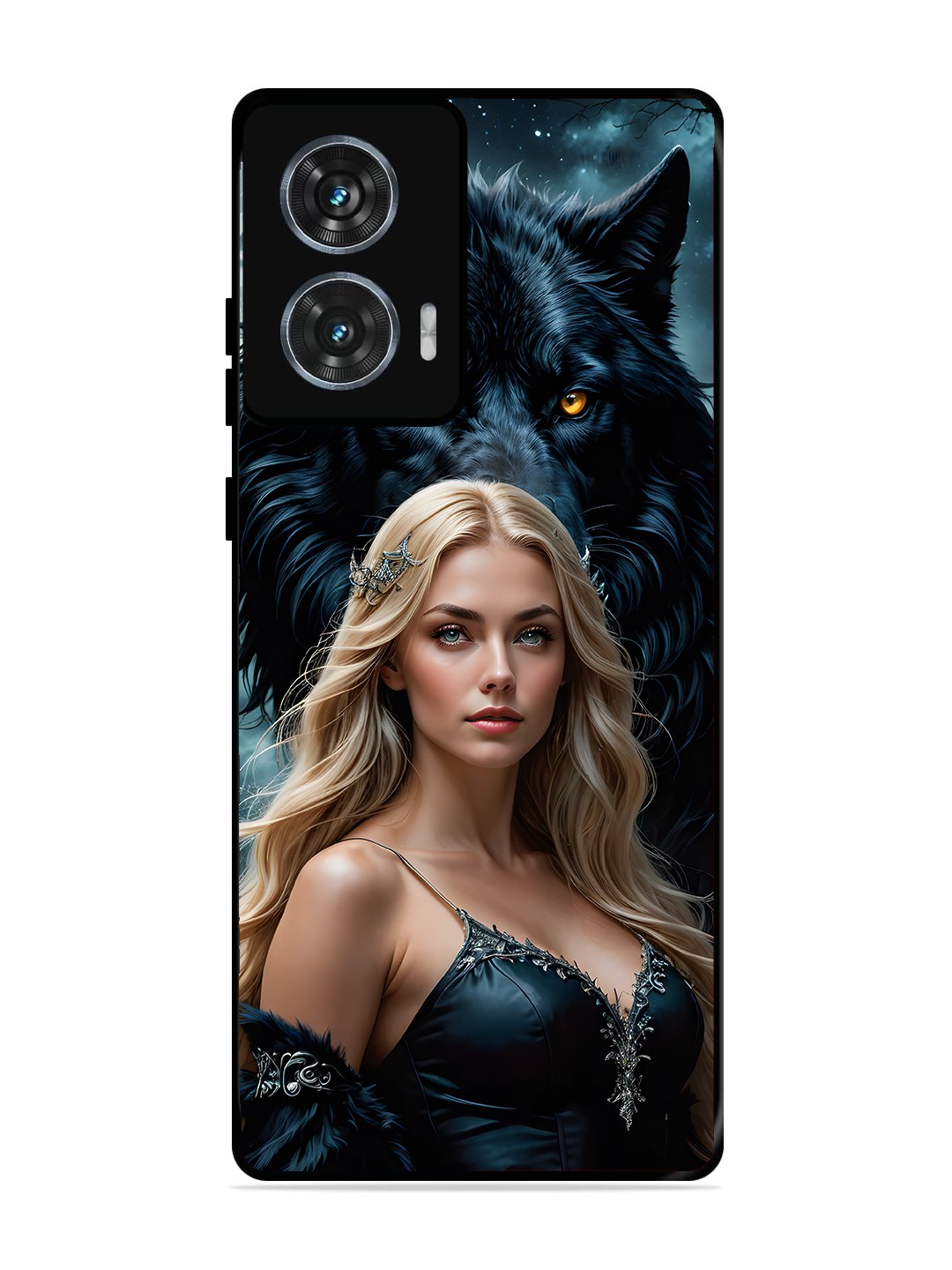 Motorola Edge 50 Fusion Wolf & Girl