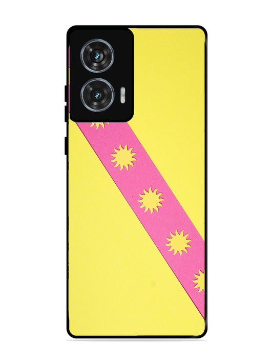 Motorola Edge 50 Fusion Pick Strip on Yellow Colour