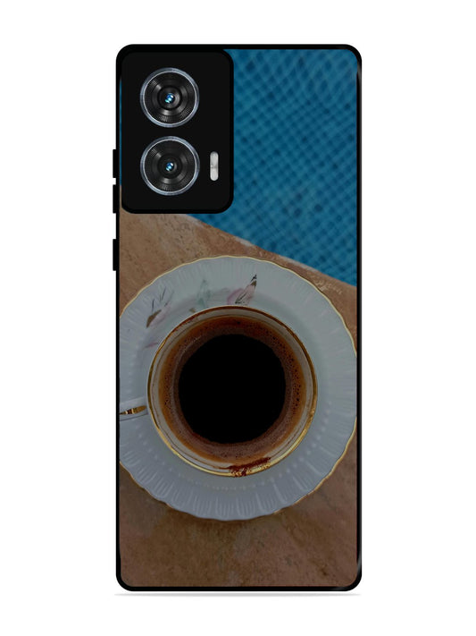 Motorola Moto G85 Black Tea Cup Saucer