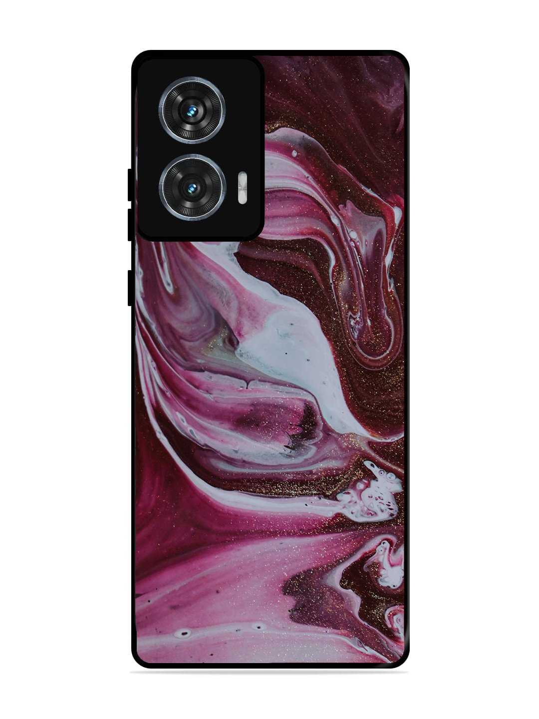 Motorola Moto G85 Pink And Golden Marble