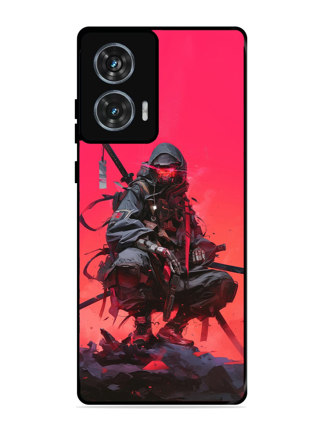 Motorola Edge 50 Fusion Cyberpunk Ninja Katana