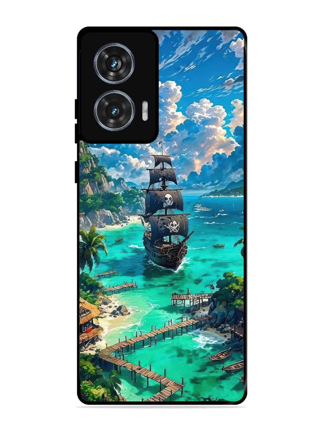 Motorola Moto G85 Pirate Ship Island