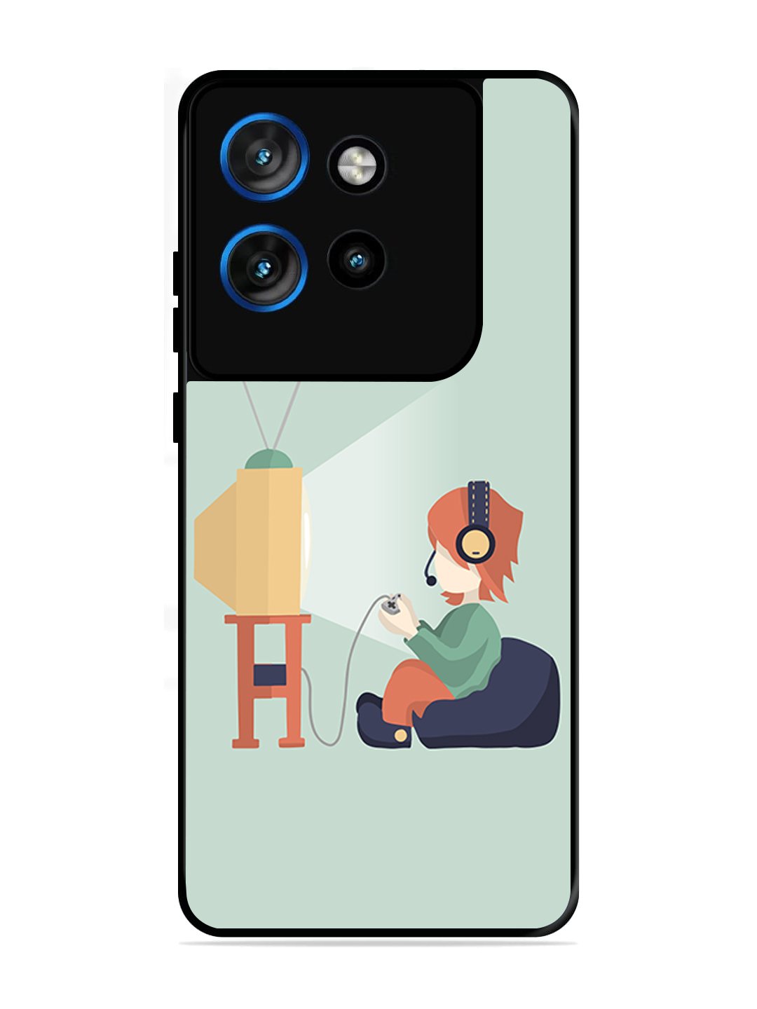 Motorola Edge 50 NEO Kid Playing Game