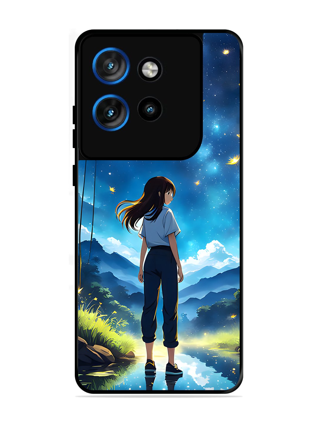 Motorola Edge 50 NEO Girl In Beautiful Forest