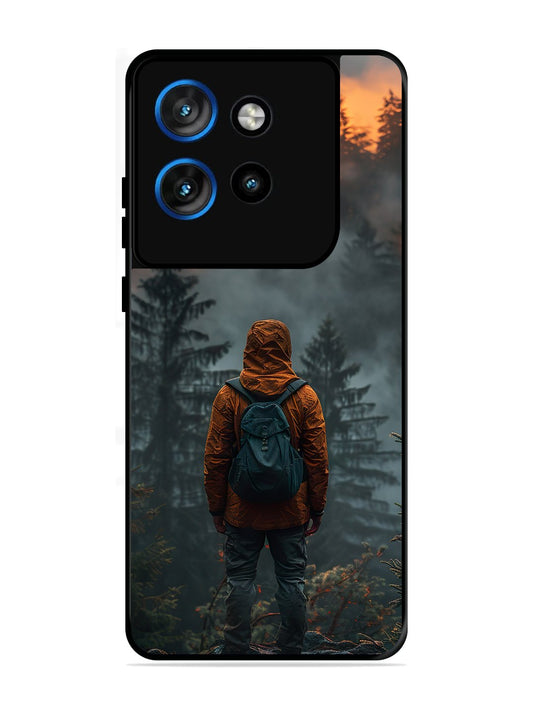 Motorola Edge 50 NEO Alone in Forest