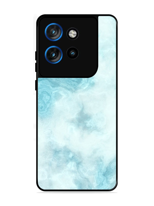 Motorola Edge 50 NEO Light Blue with White Ocean Marble