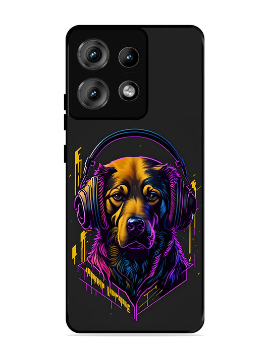 Motorola Edge 50 Pro Music Lover Dog