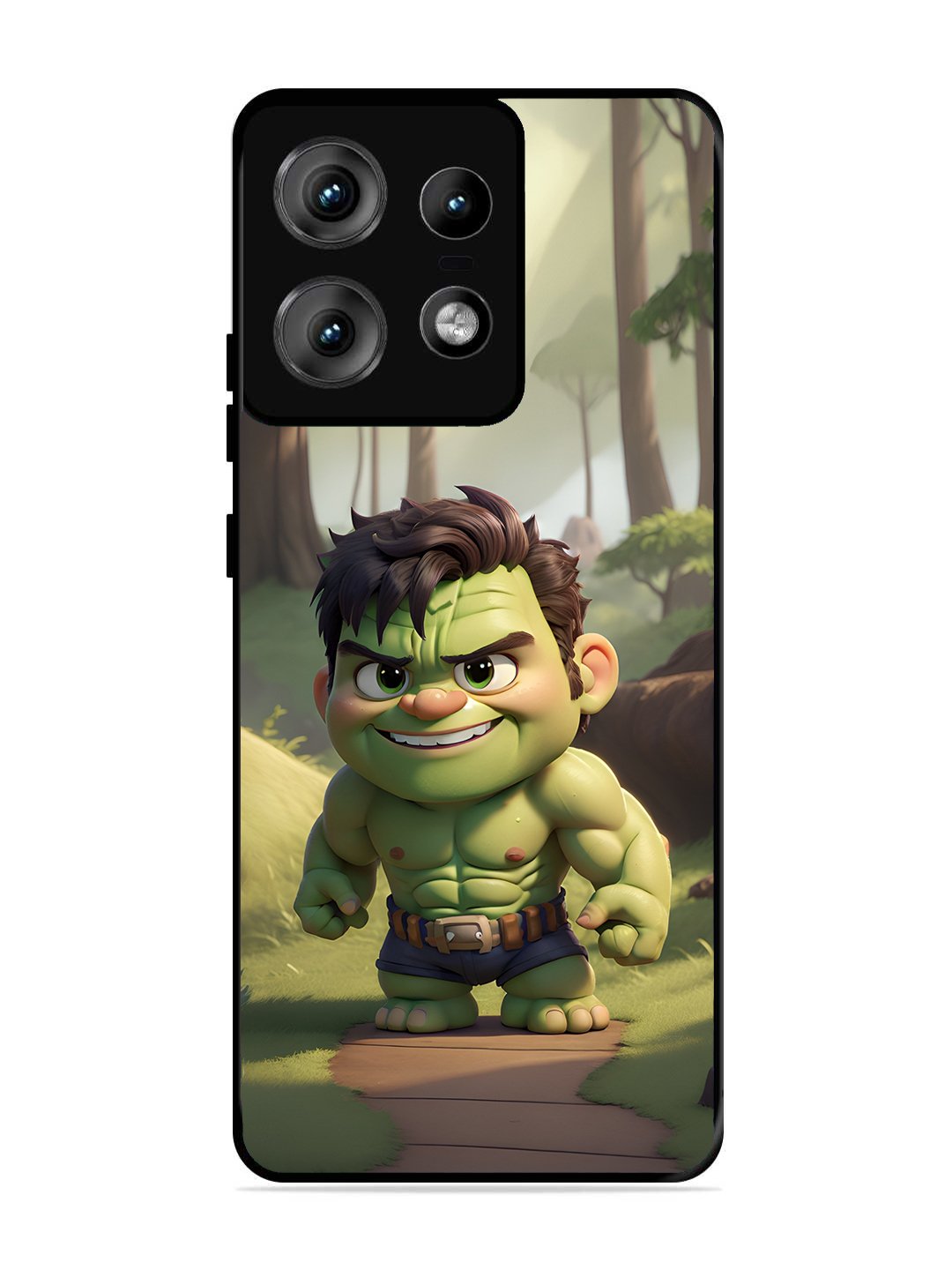 Motorola Edge 50 Pro cute baby hulk
