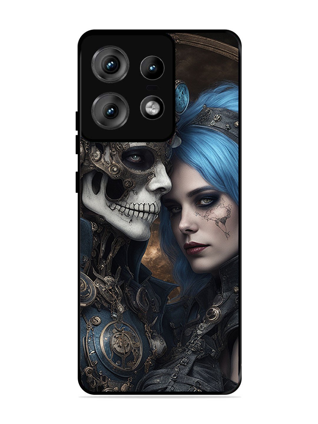Motorola Edge 50 Pro Skeleton & Devil Girl