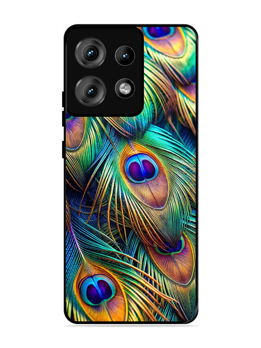 Motorola Edge 50 Pro peacock feather