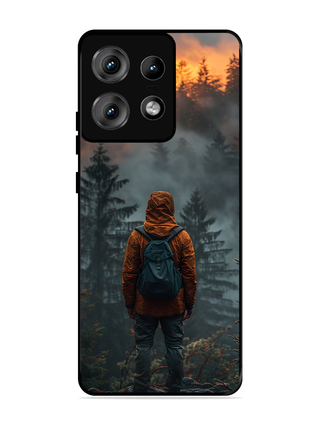 Motorola Edge 50 Pro Alone in Forest