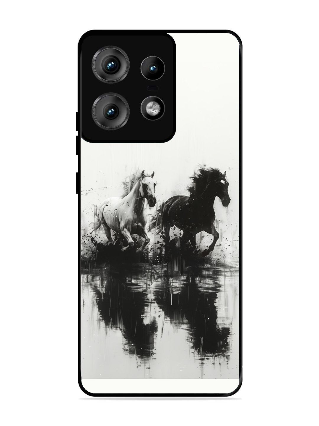 Motorola Edge 50 Pro Black & White Horse