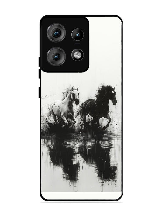Motorola Edge 50 Pro Black & White Horse