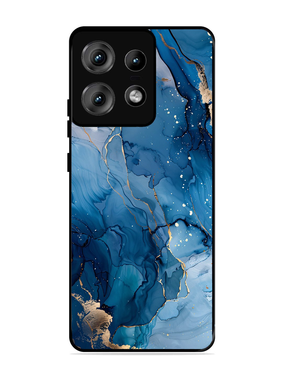 Motorola Edge 50 Pro Oceanic Pattern with Golden Sprinkles