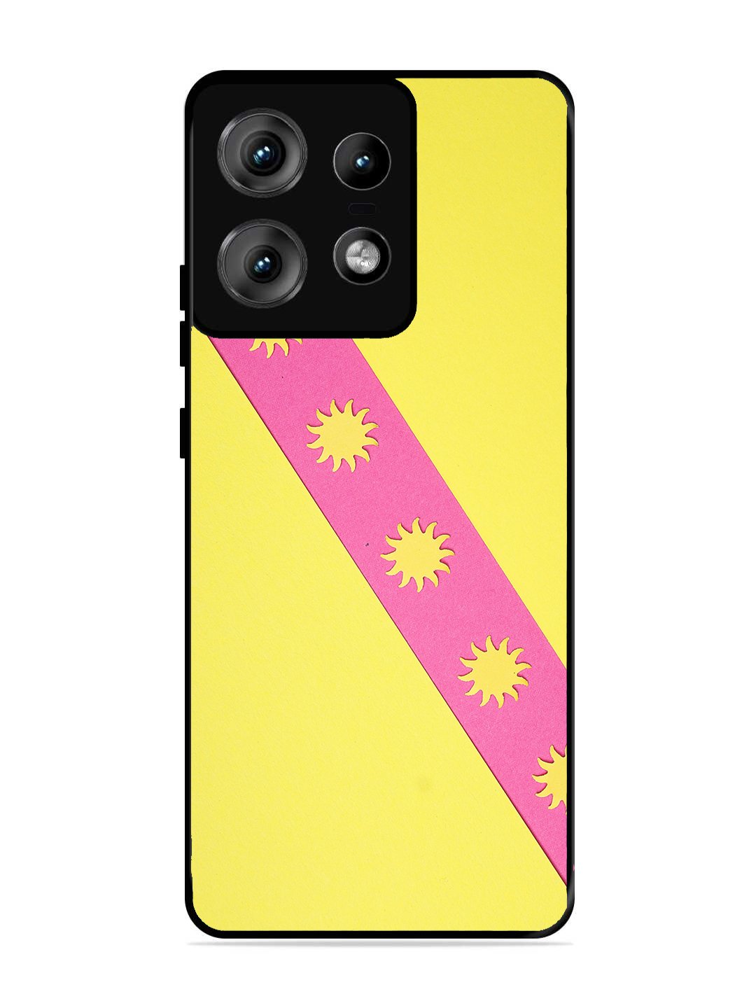 Motorola Edge 50 Pro Pick Strip on Yellow Colour
