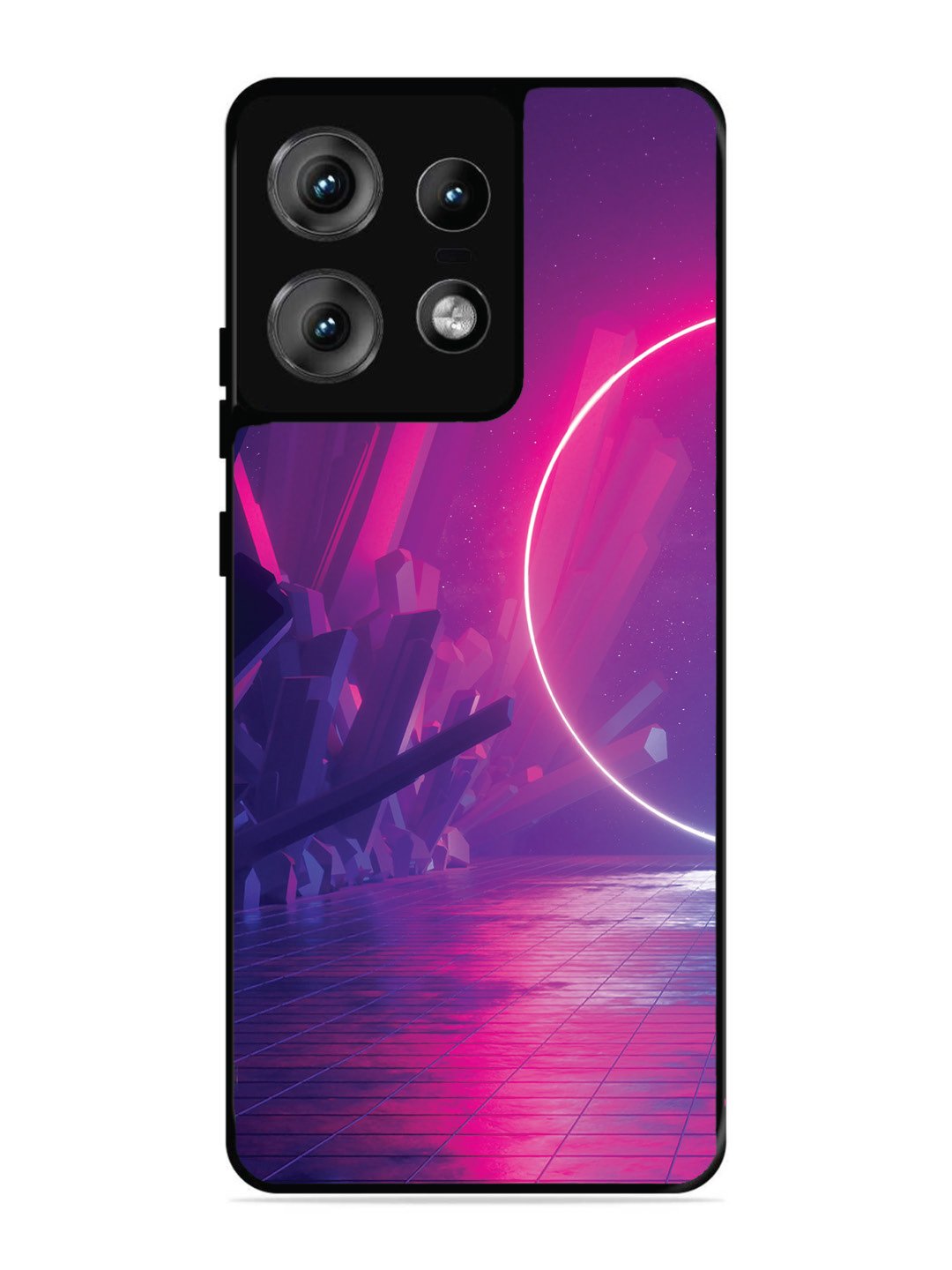Motorola Edge 50 Pro abstract with Neon Light