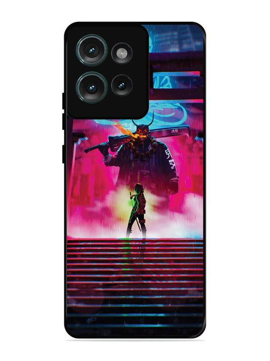 Motorola Edge 50 Cyberpunk Yokai Monster