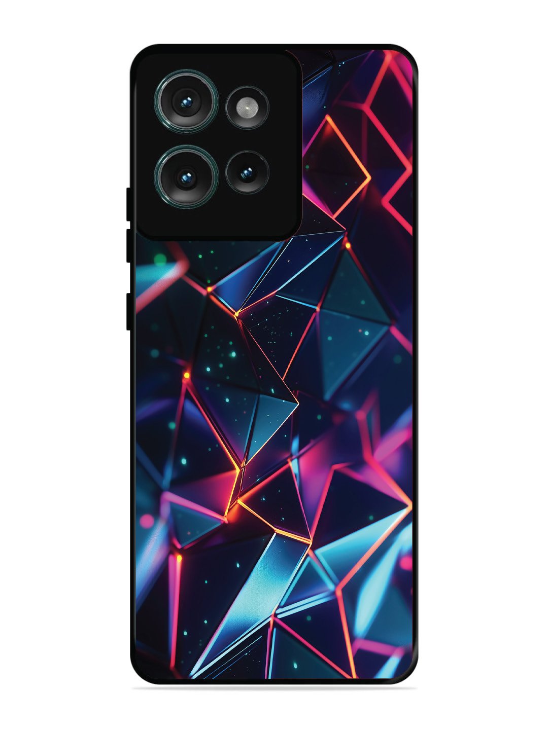 Motorola Edge 50 3D Abstract Polygon