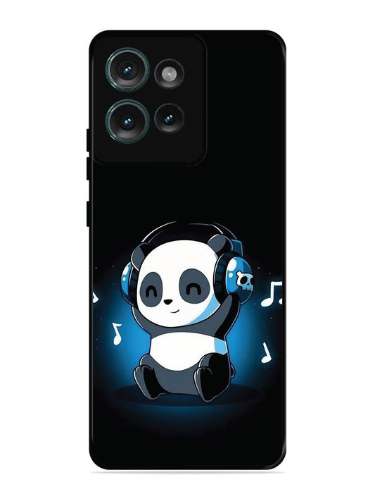 Motorola Edge 50 Panda Listening Music