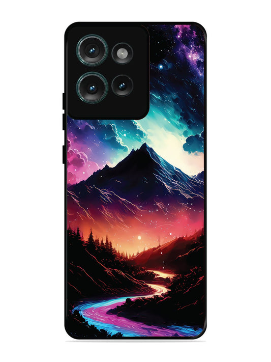 Motorola Edge 50 mountain-valley-Colorful-cloud-at-night