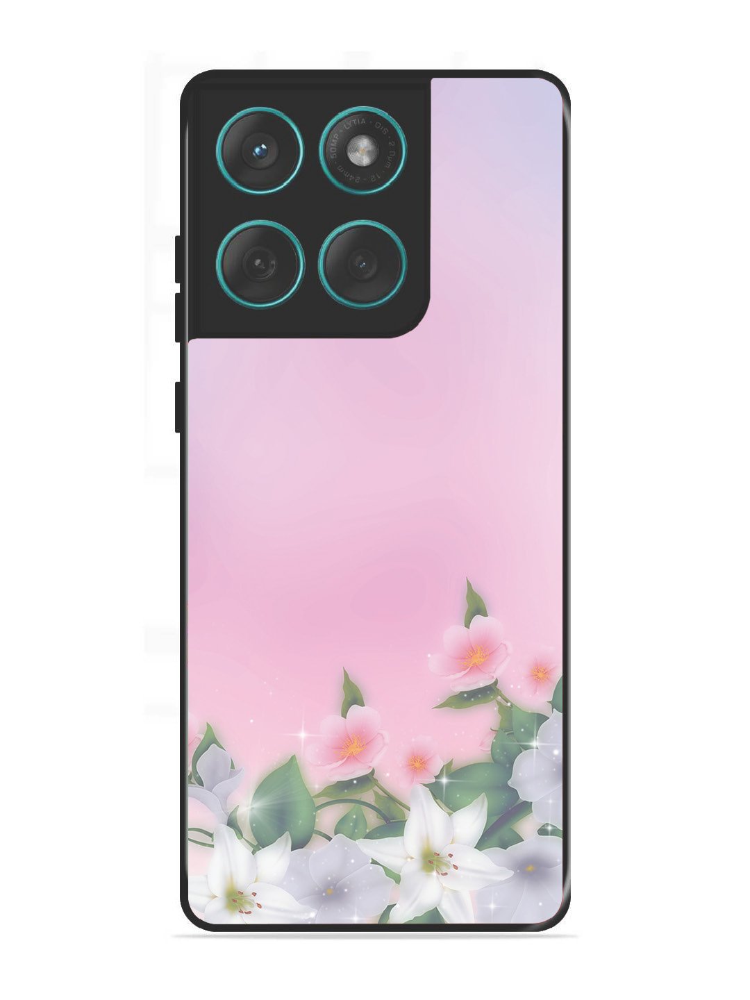 Motorola Edge 60 Fusion Pink Floral Elegance