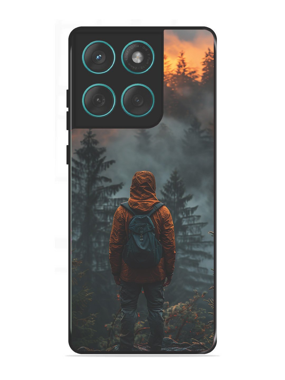 Motorola Edge 60 Fusion Alone in Forest