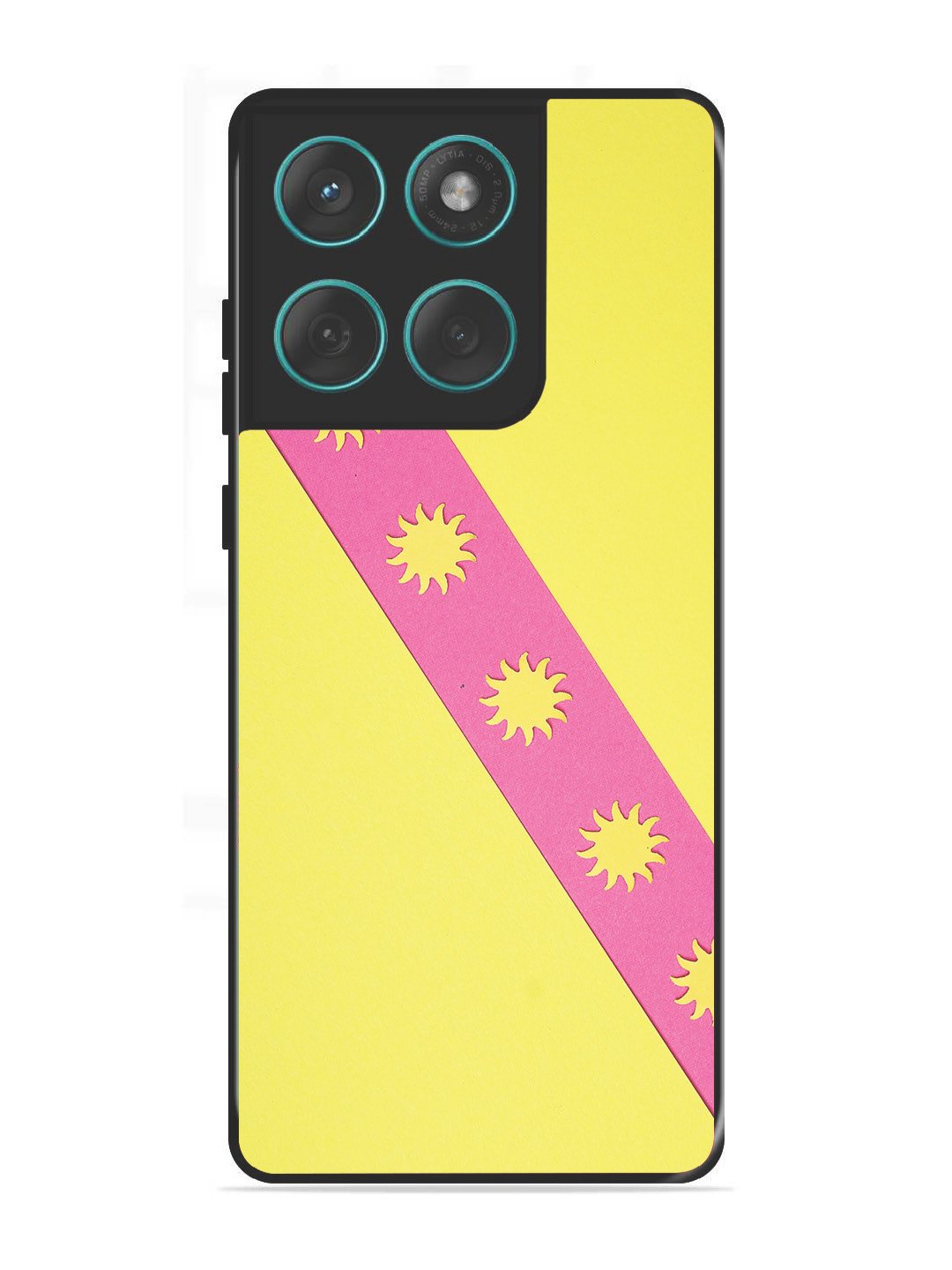 Motorola Edge 60 Fusion Pick Strip on Yellow Colour