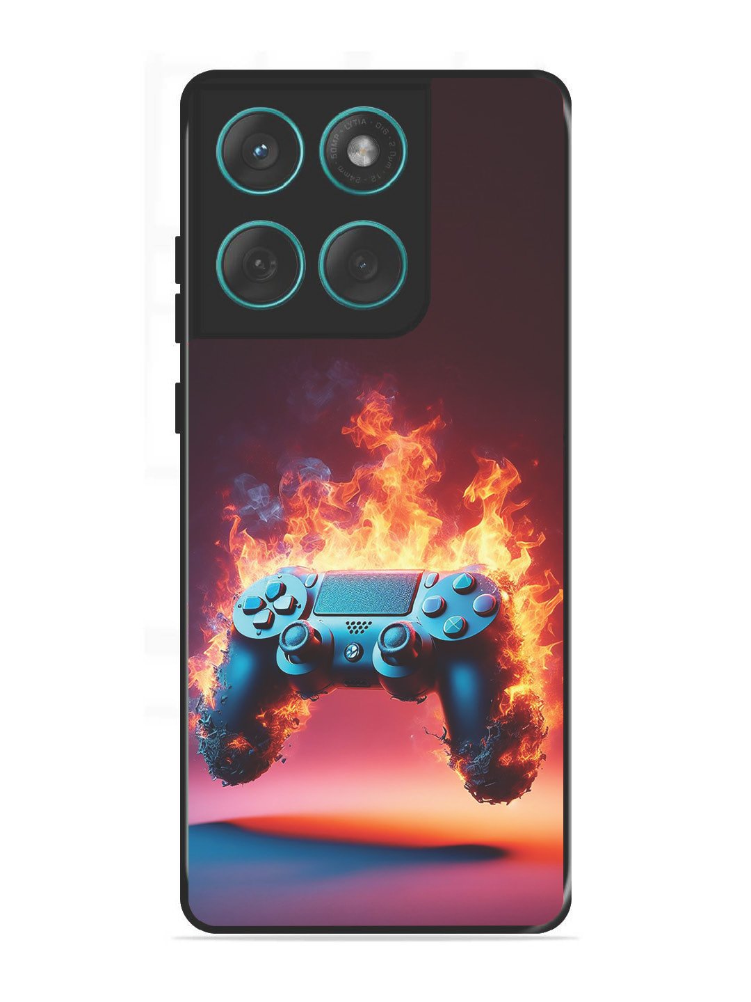 Motorola Edge 60 Fusion Console on fire