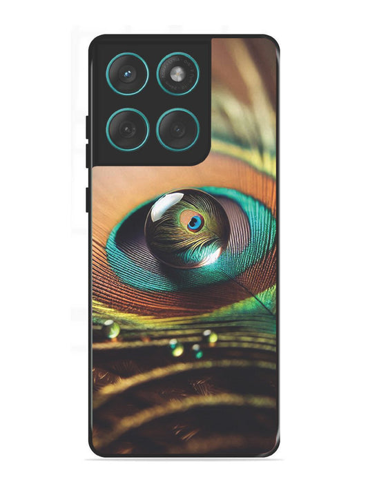 Motorola Edge 60 Fusion Water Drop On Peacock Feather