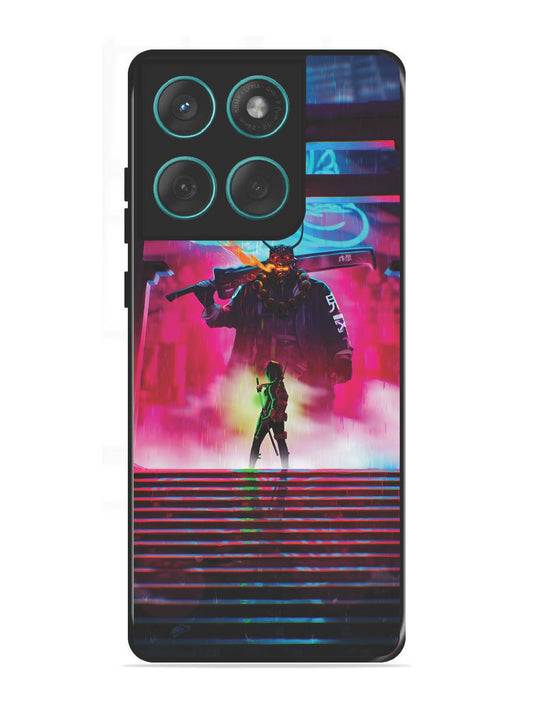 Motorola Edge 60 Fusion Cyberpunk Yokai Monster