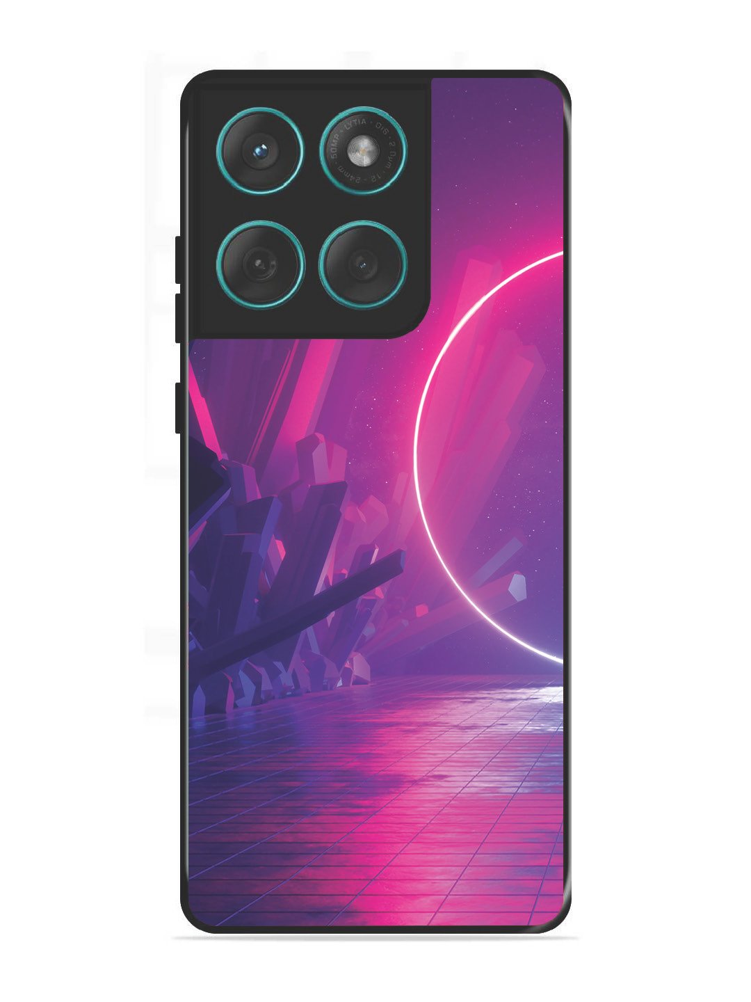 Motorola Edge 60 Fusion abstract with Neon Light