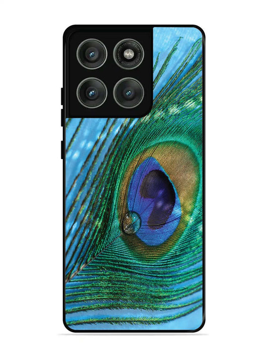 Motorola Edge 60 Pro 5G A drop on Peacock Feather