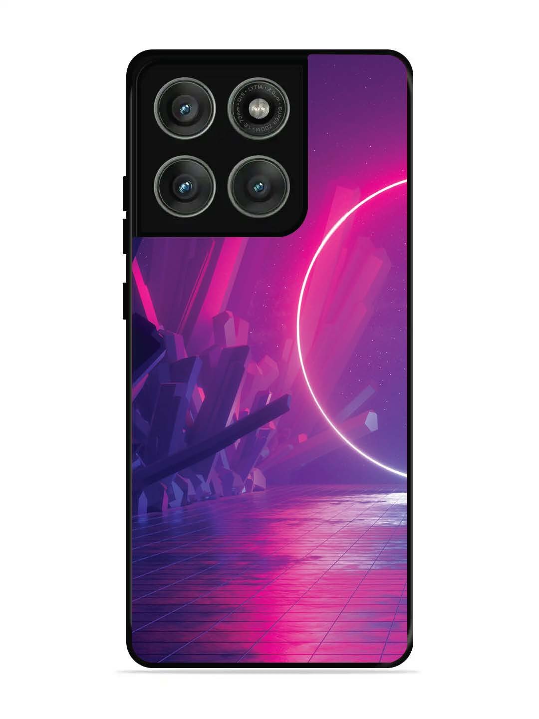 Motorola Edge 60 Pro 5G abstract with Neon Light